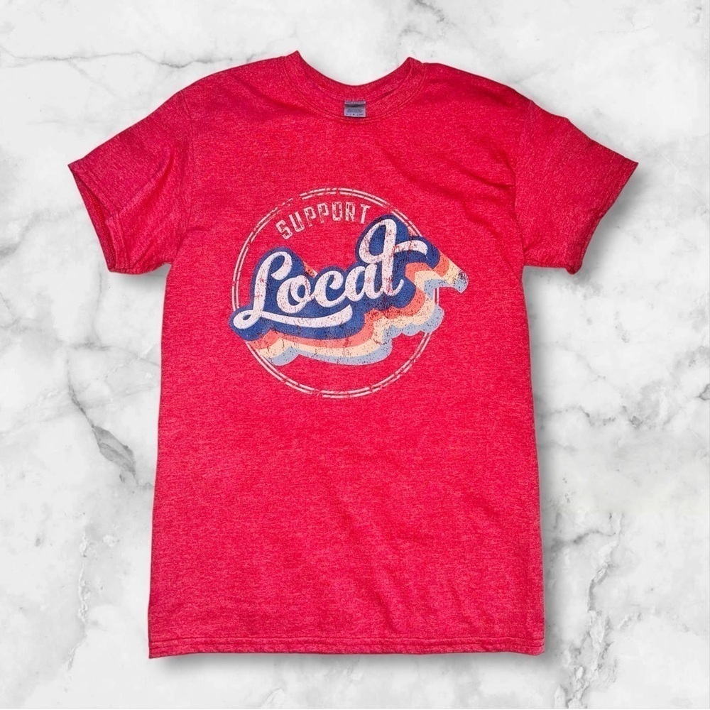 Support Local Goldan Small T~Shirt NWOT